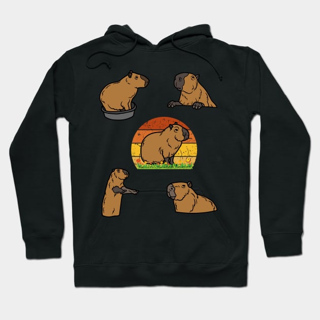 Capybara Hoodie by DewaJassin